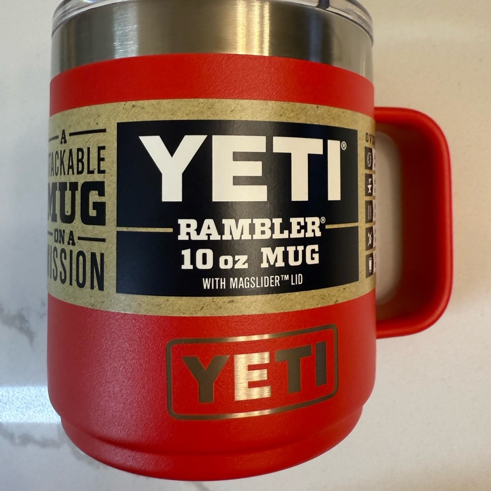 YETI Rambler 10 oz Mug with magslider NWT